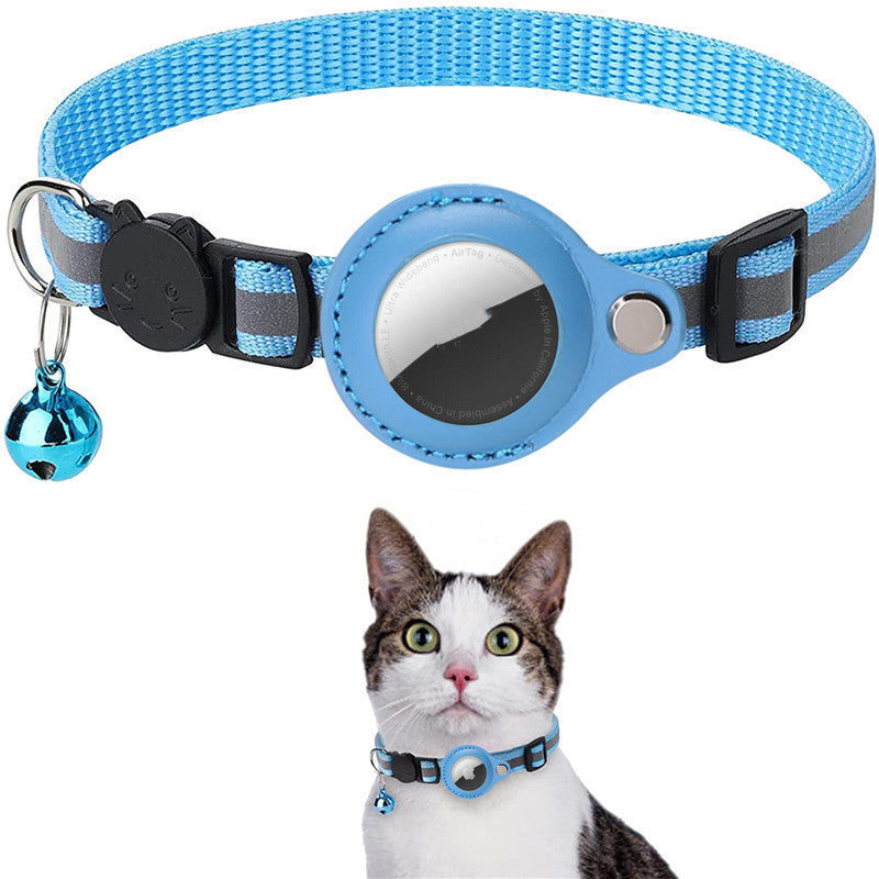 Reflective Airtag Collar Holder – Waterproof Protective Case for Dogs & Cats