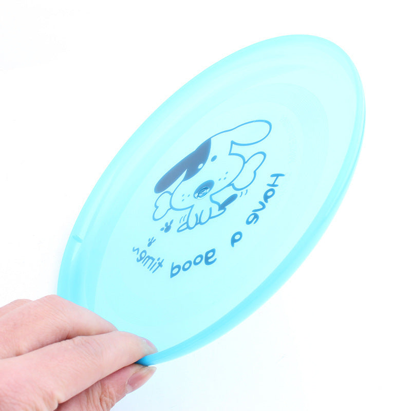 Silicone Flying Saucer Pet Toy – Interactive Chew & Fetch Disc for Dogs & Cats