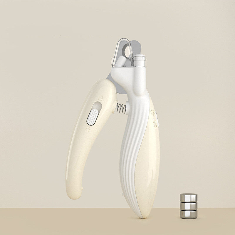 Pet Nail Clippers with LED Light & Electric Nail Grinder – Safe Dog & Cat Nail Trimmer