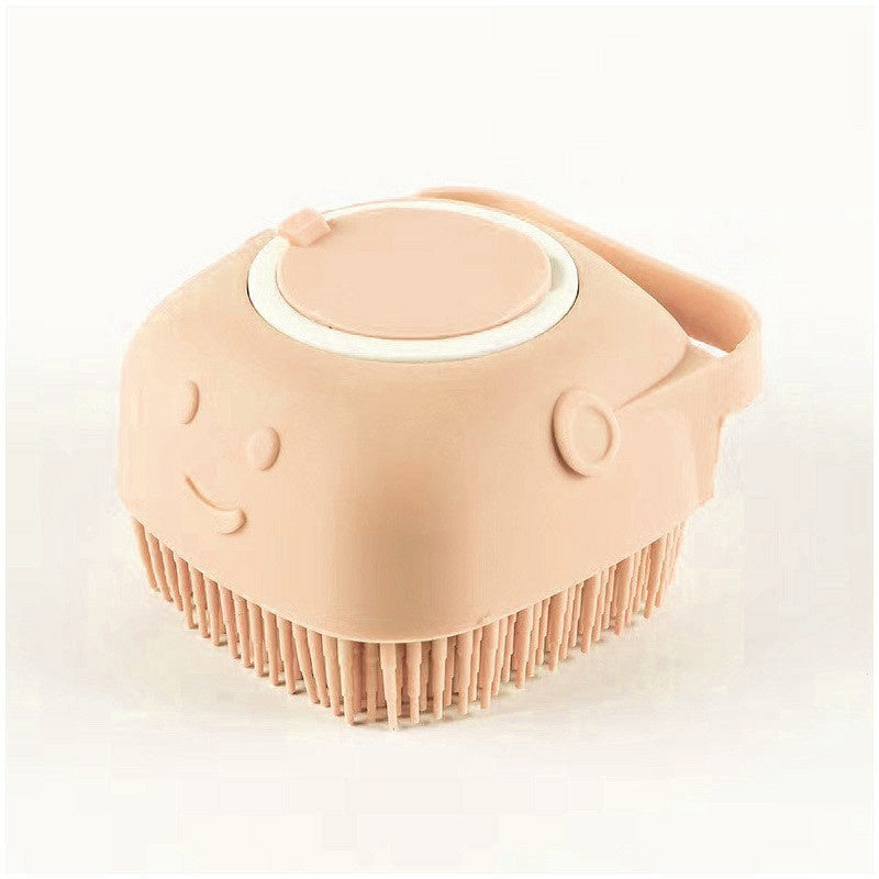 Silicone Dog Bath Massage Gloves – Pet Grooming & Shampoo Brush for Dogs & Cats