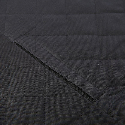 Dog Car Seat Cover Hammock – Rear Back Seat Pet Safety Protector with Zipper & Pocket