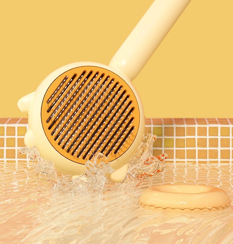 Cat & Dog Grooming Comb – Hair Removal & Massage Brush
