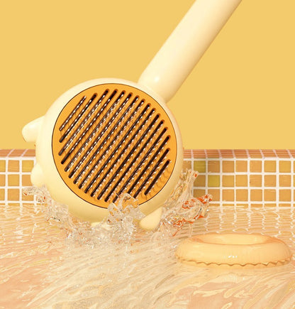 Cat & Dog Grooming Comb – Hair Removal & Massage Brush