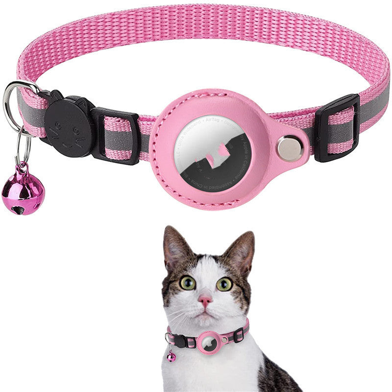 Reflective Airtag Collar Holder – Waterproof Protective Case for Dogs & Cats