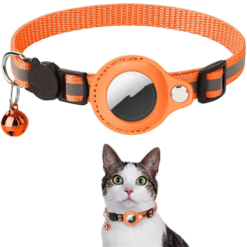 Reflective Airtag Collar Holder – Waterproof Protective Case for Dogs & Cats