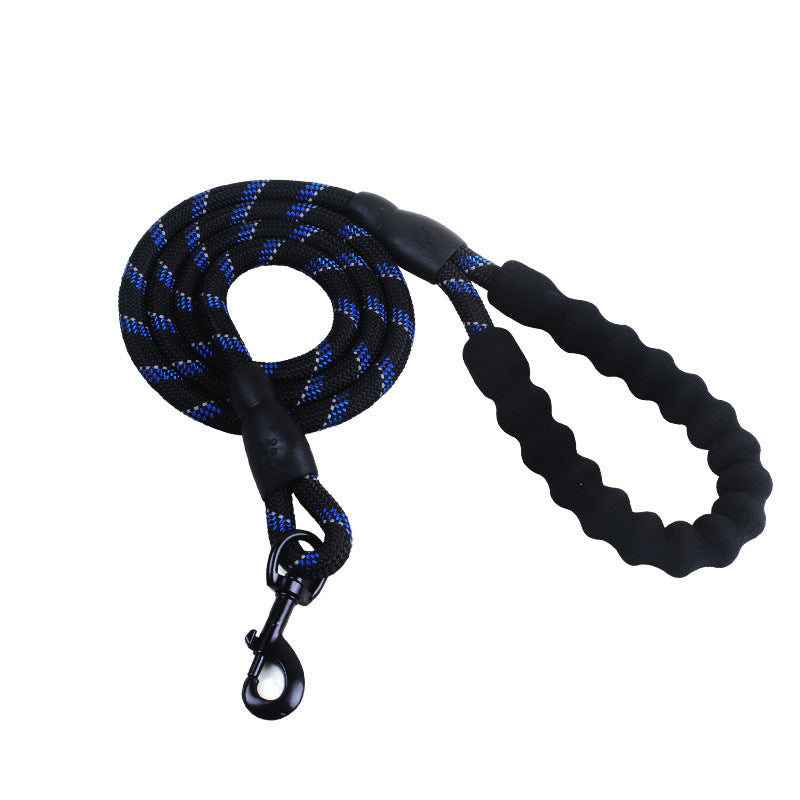 Reflective Nylon Dog Leash – Durable Walking & Training Lead for Small, Medium & Large Dogs