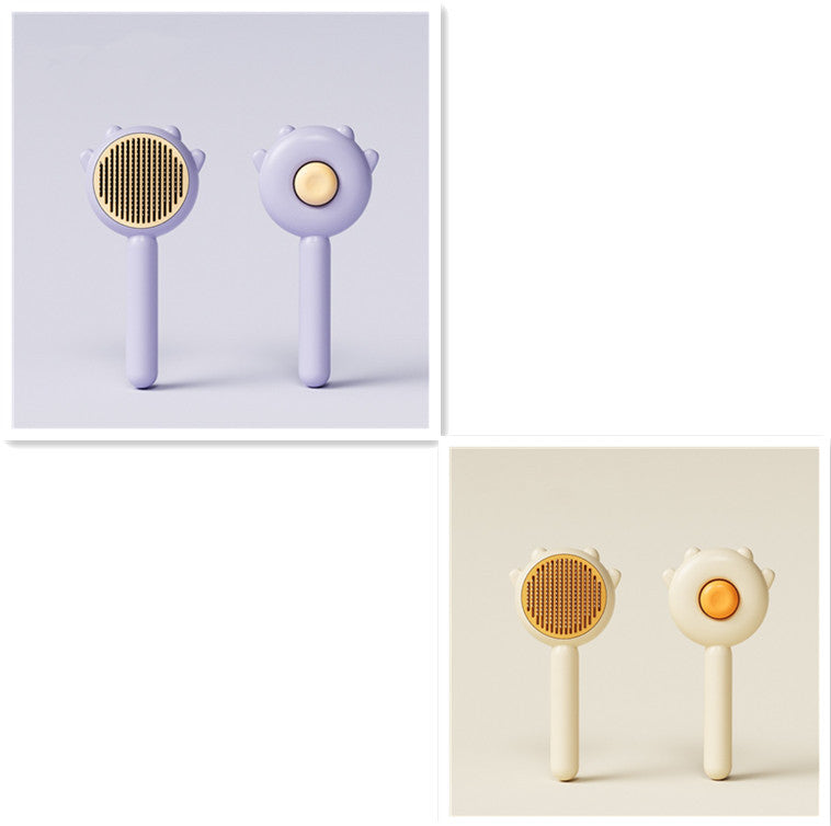 Cat & Dog Grooming Comb – Hair Removal & Massage Brush