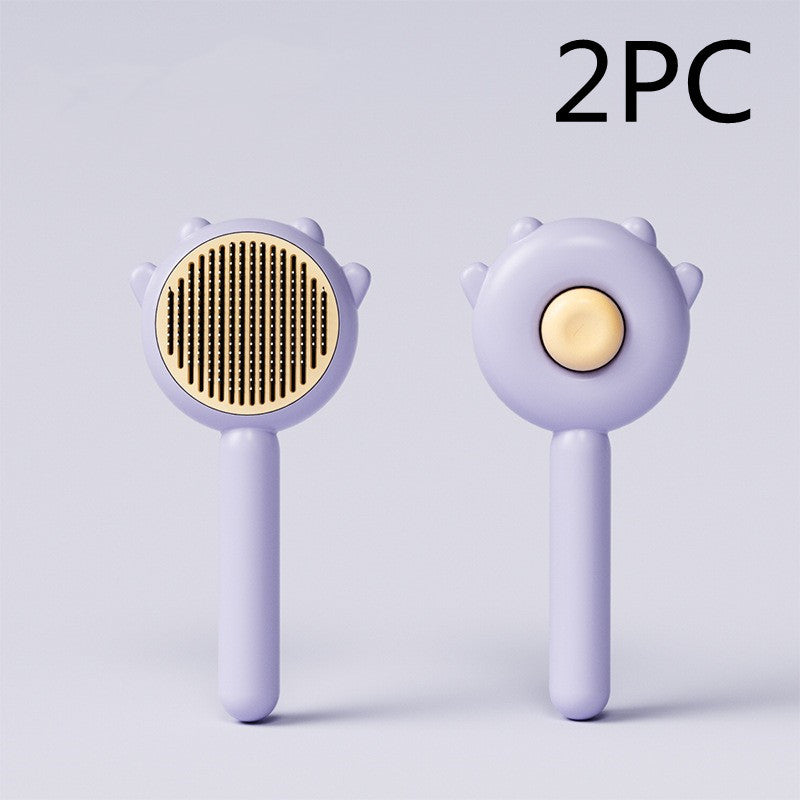 Cat & Dog Grooming Comb – Hair Removal & Massage Brush
