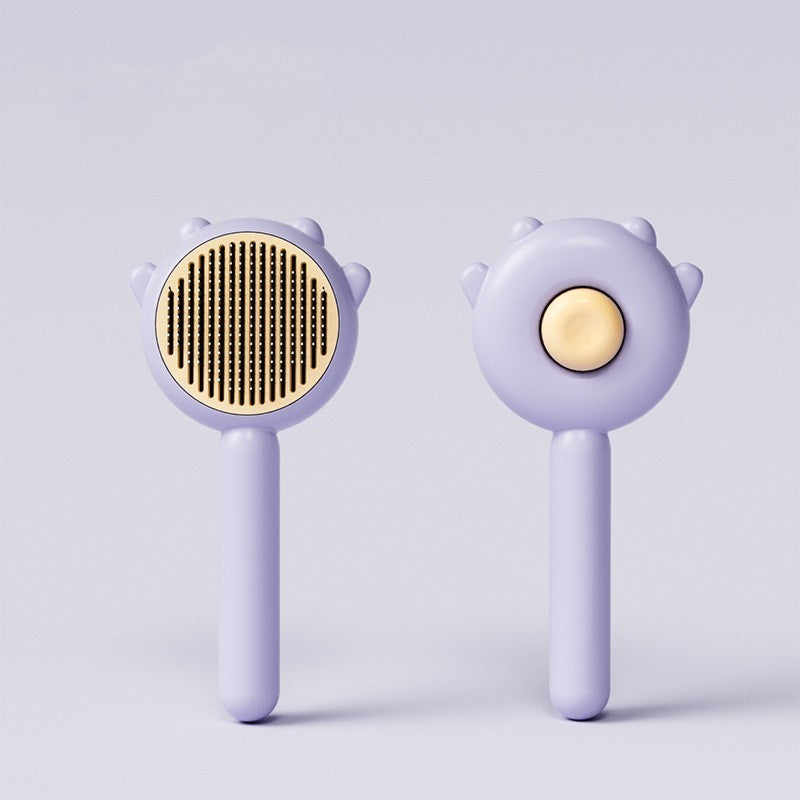 Cat & Dog Grooming Comb – Hair Removal & Massage Brush