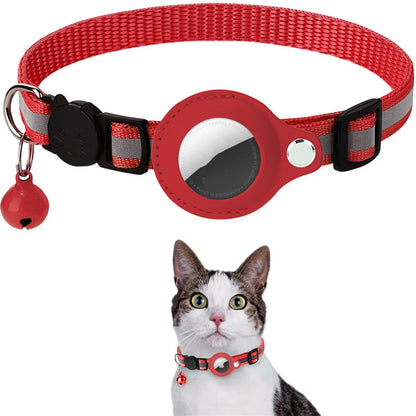 Reflective Airtag Collar Holder – Waterproof Protective Case for Dogs & Cats