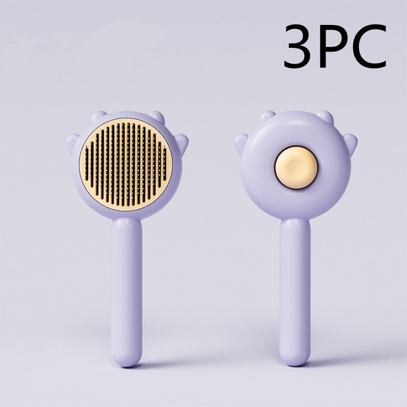 Cat & Dog Grooming Comb – Hair Removal & Massage Brush