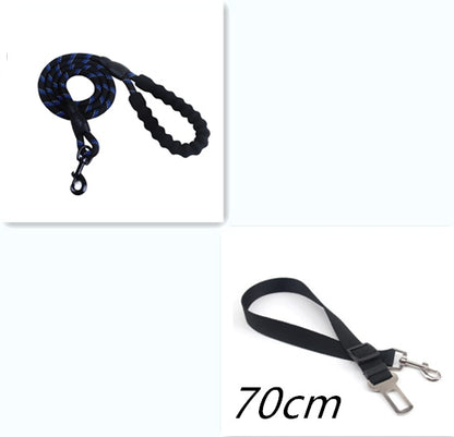 Reflective Nylon Dog Leash – Durable Walking & Training Lead for Small, Medium & Large Dogs