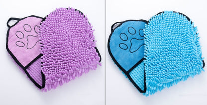 Quick Dry Dog Bath Towel – Super Absorbent Microfiber