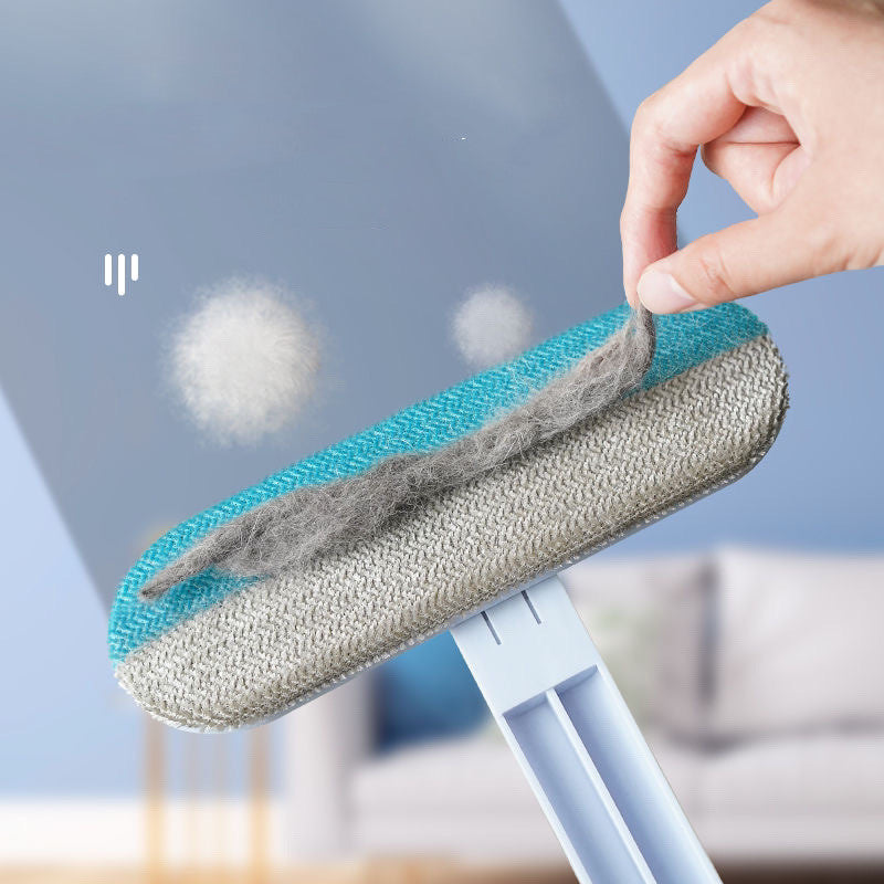 4-in-1 Pet Hair Removal Brush – Dog & Cat Fur Cleaner for Home & Screen Cleaning