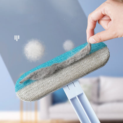 4-in-1 Pet Hair Removal Brush – Dog & Cat Fur Cleaner for Home & Screen Cleaning