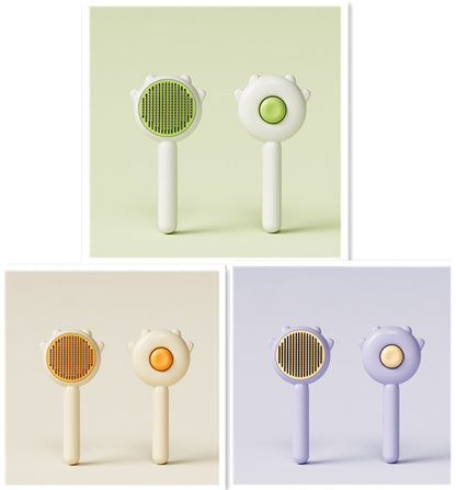 Cat & Dog Grooming Comb – Hair Removal & Massage Brush