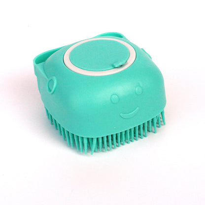 Silicone Dog Bath Massage Gloves – Pet Grooming & Shampoo Brush for Dogs & Cats