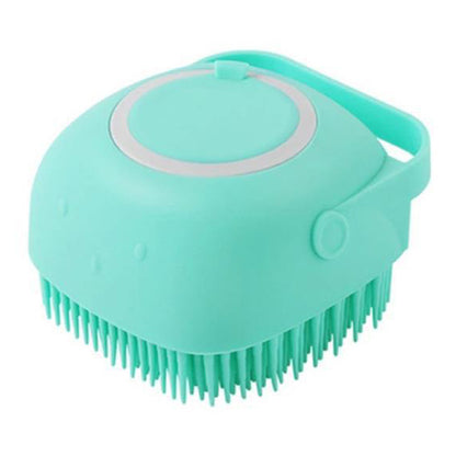 Silicone Dog Bath Massage Gloves – Pet Grooming & Shampoo Brush for Dogs & Cats