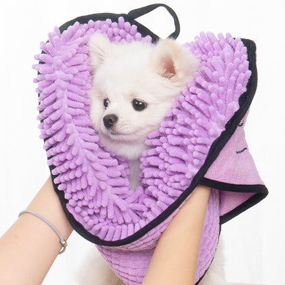 Quick Dry Dog Bath Towel – Super Absorbent Microfiber