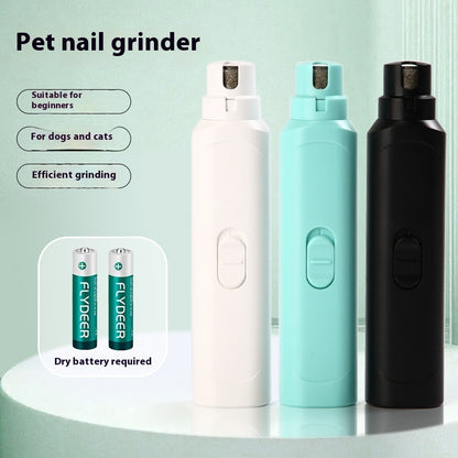 Pet Nail Grinder – Electric Nail Trimmer for Dogs & Cats (Battery Model)