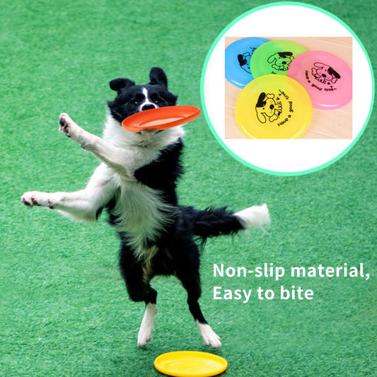 Silicone Flying Saucer Pet Toy – Interactive Chew & Fetch Disc for Dogs & Cats