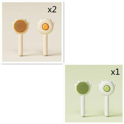 Cat & Dog Grooming Comb – Hair Removal & Massage Brush