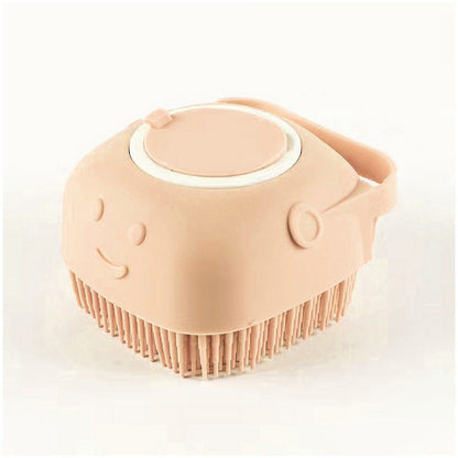Silicone Dog Bath Massage Gloves – Pet Grooming & Shampoo Brush for Dogs & Cats