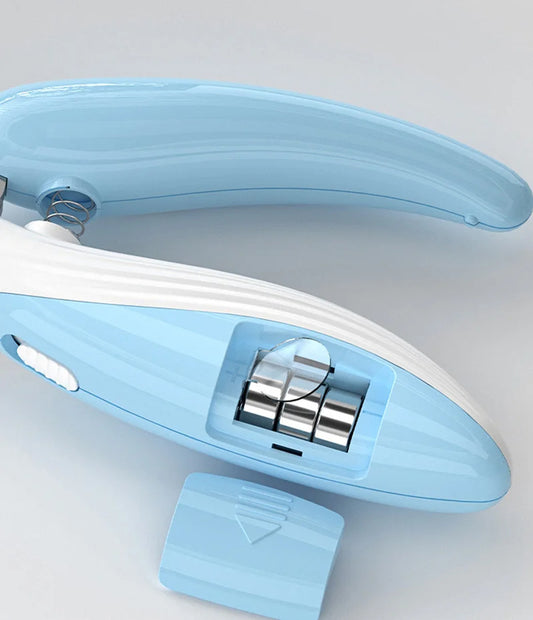 Pet Nail Clippers with LED Light & Electric Nail Grinder – Safe Dog & Cat Nail Trimmer