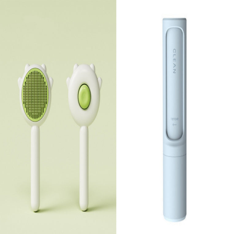 Cat & Dog Grooming Comb – Hair Removal & Massage Brush