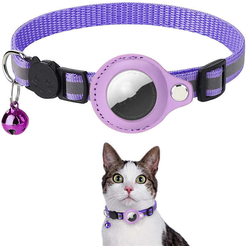 Reflective Airtag Collar Holder – Waterproof Protective Case for Dogs & Cats