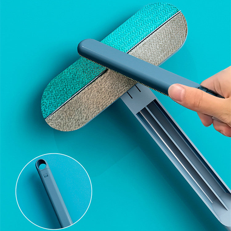 4-in-1 Pet Hair Removal Brush – Dog & Cat Fur Cleaner for Home & Screen Cleaning